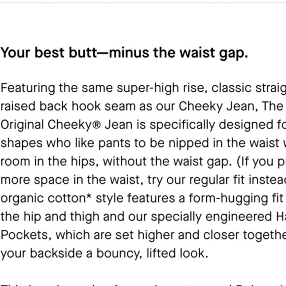 Everlane The Curvy Cheeky Straight Jeans - Picture 14 of 14